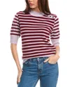 Bogner Jaren Wool & Cashmere-blend Sweater In Purple