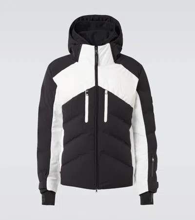 Bogner Jervis-d Down-paneled Ski Jacket In Black