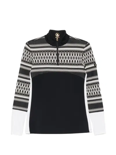 Bogner Joalyn Fair Isle Base Layer In Black
