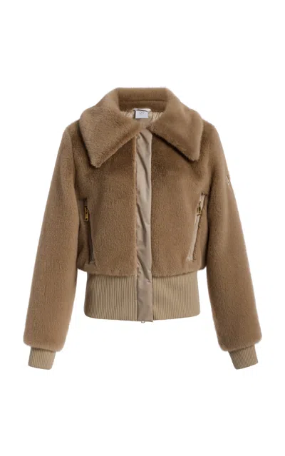 Bogner Jolyna Faux Fur Jacket In Brown