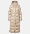 Bogner Jonna Quilted Ripstop Down Coat In Brown