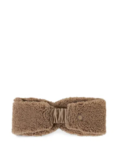 Bogner Justy Teddy Headband In Brown