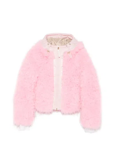 Bogner Kela Shearling Jacket In Pink