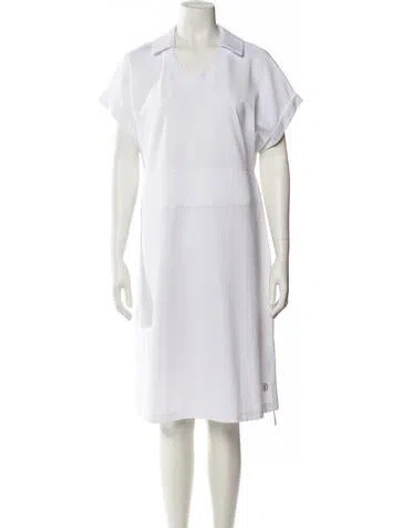 Pre-owned Bogner Knee-length Dress W/ Tags In White