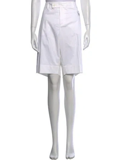 Pre-owned Bogner Knee-length Shorts W/ Tags In White