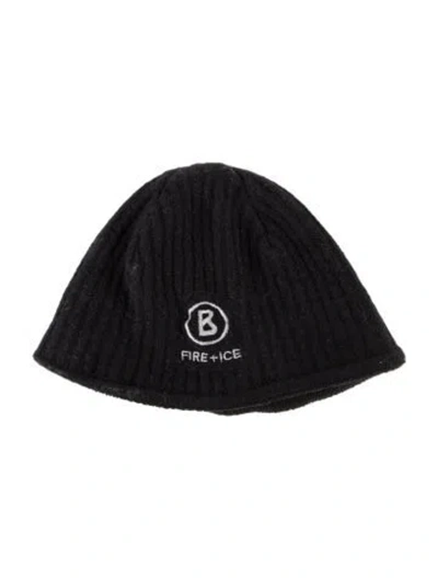 Pre-owned Bogner Knit Beanie In Black