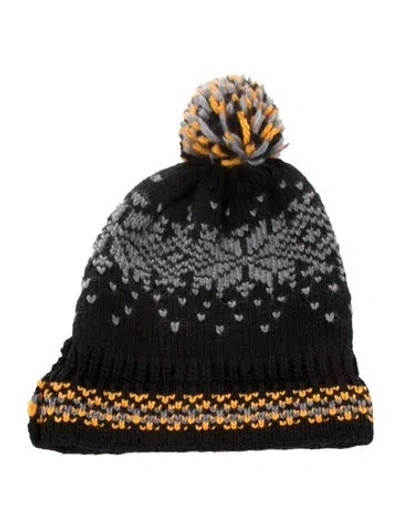 Pre-owned Bogner Knit Beanie In Black