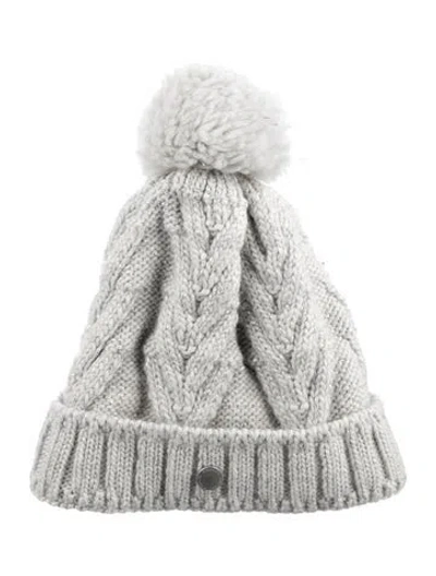 Pre-owned Bogner Knit Beanie In Gray