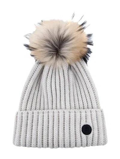 Pre-owned Bogner Knit Beanie In Neutral