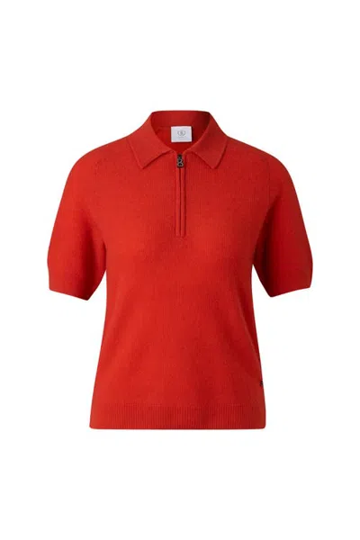 Bogner Knitted Polo Shirt Shari In Multi