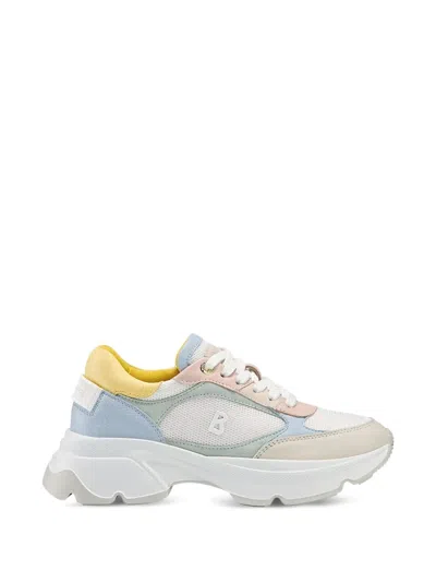 Bogner Kobe Panelled Chunky-sole Sneakers In White