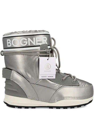 Bogner La Plagne 14 Lace-up Snow-boots In Gray