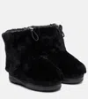 Bogner La Plagne Shearling Snow Boots In Black