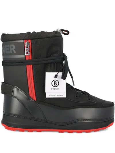 Bogner Laax 8 Lace-up Snow Boots In Black