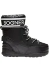 Bogner Lace-up Snow Boots In Black