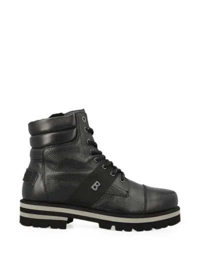 Bogner Lace-up Padded-collar Ankle Boots In Multi