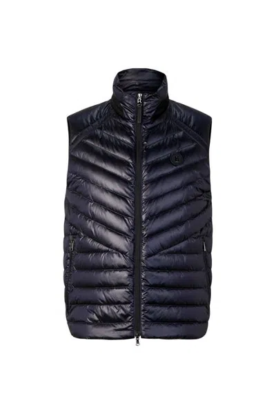 Bogner Lasse Lightweight Down Vest In Blue