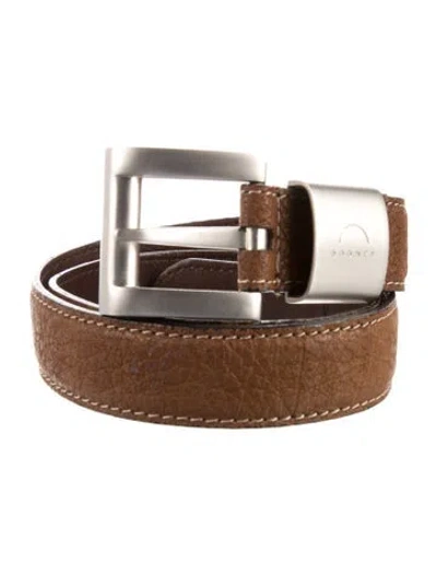 Pre-owned Bogner Leather Belt In Brown
