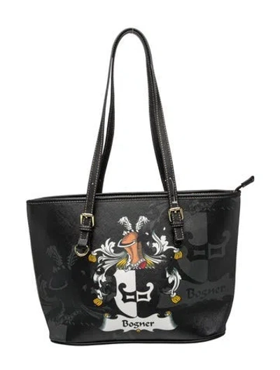 Pre-owned Bogner Leather Tote In Black