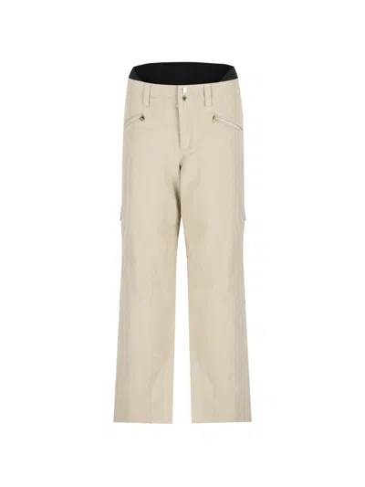 Bogner Lenie Corduroy Ski Trousers In Neutral