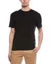 Bogner Lenzo Silk & Cashmere-blend Crewneck T-shirt In Black