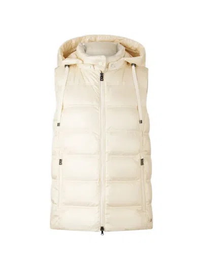 Bogner Liddy Detachable-hood Quilted Gilet In Neutral