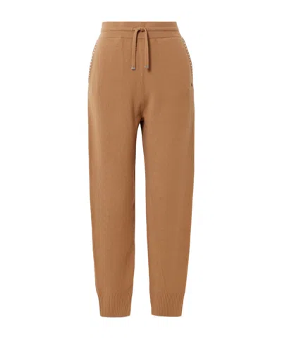 Bogner Lily Embellished Wool-blend Ski Pants In Brown
