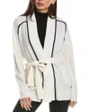 Bogner Linde Wool Cardigan In White