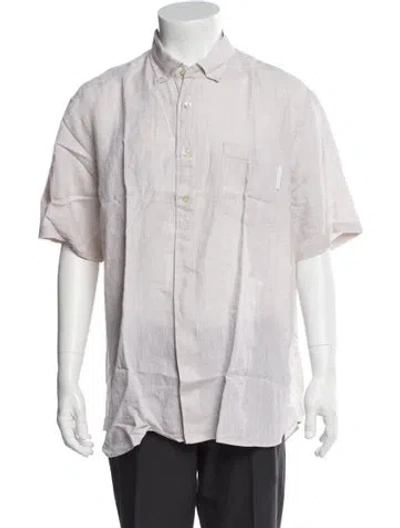 Pre-owned Bogner Linen Short Sleeve Jersey W/ Tags In Neutral
