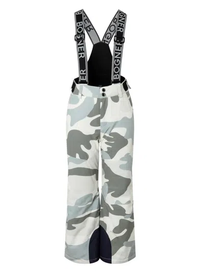 Bogner Little Boy's & Boy's Yuki Camouflage Ski Pants In Multi