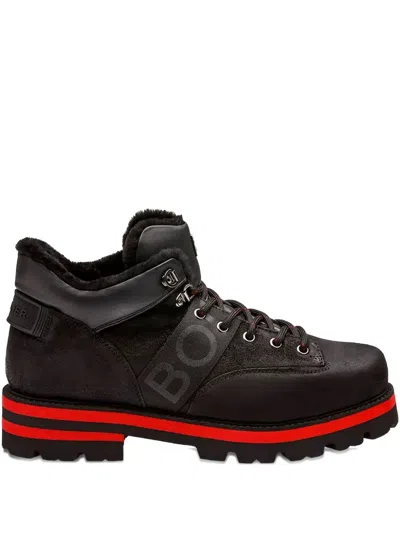 Bogner レースアップ ブーツ In Black