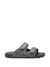 Bogner Logo-print Slides In Gray