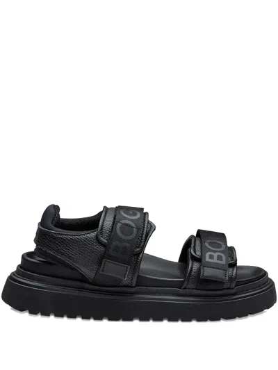 Bogner Logo-straps Sandals In Black