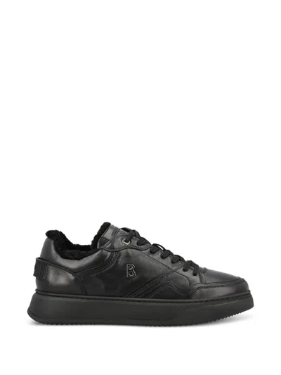 Bogner Logo-plaque Leather Sneakers In Multi