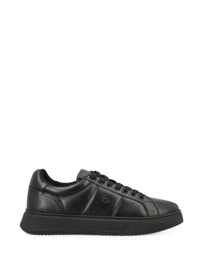 Bogner Logo-plaque Leather Sneakers In Multi