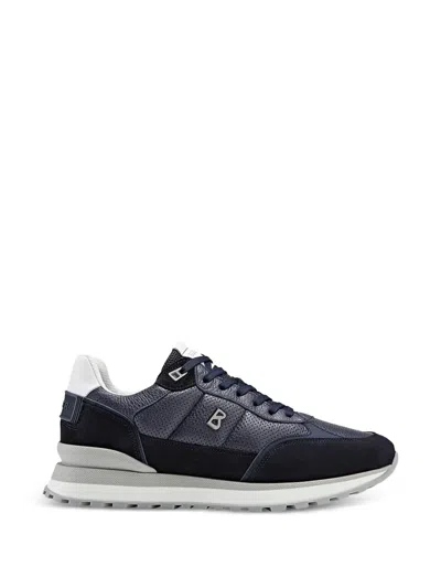 Bogner Logo-plaque Panelled Sneakers In Black