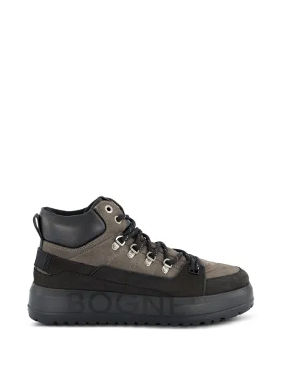 Bogner Logo-print Panelled Boots In Multi