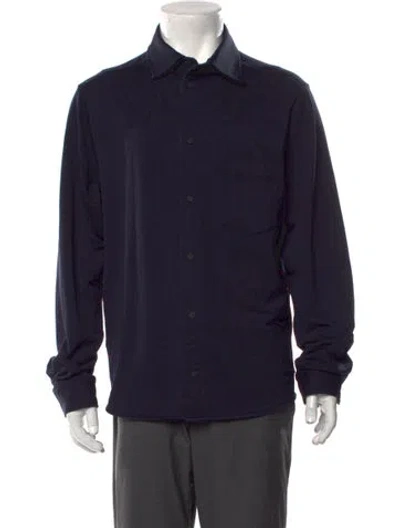 Pre-owned Bogner Long Sleeve Shirt In Blue