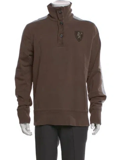 Pre-owned Bogner Long Sleeve Shirt In Brown