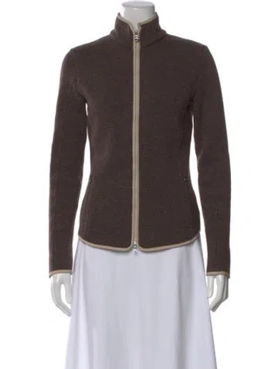 Pre-owned Bogner Long Sleeve Sweatshirt In Brown