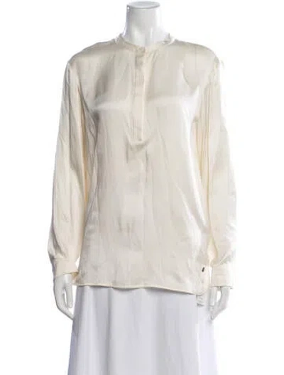 Pre-owned Bogner Long Sleeve Top In Neutrals