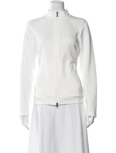 Pre-owned Bogner Long Sleeve Top In White