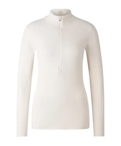 Bogner Long-sleeved Top In Eggshell