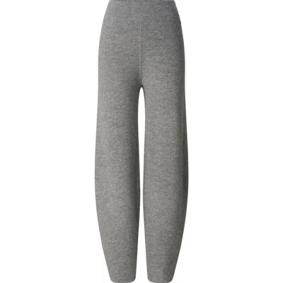Bogner Luana Virgin Wool Knit Pants In Gray