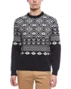 Bogner Lucian Jacquard-knit Wool-blend Sweater In Black