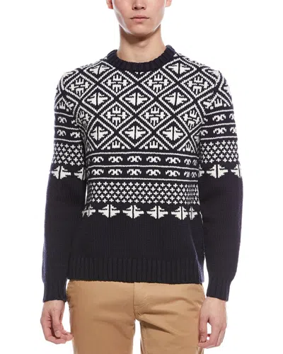 BOGNER BOGNER LUCIAN WOOL-BLEND CREWNECK SWEATER