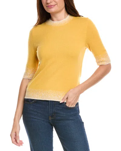 Bogner Luise Wool & Cashmere-blend Sweater In Yellow