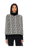Bogner Maira Knitted Pullover Top In Light Chalk
