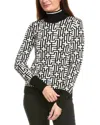 Bogner Maira Knitted Pullover Top In Black