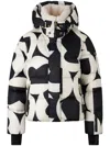 Bogner Maja Printed Ski Jacket In Black